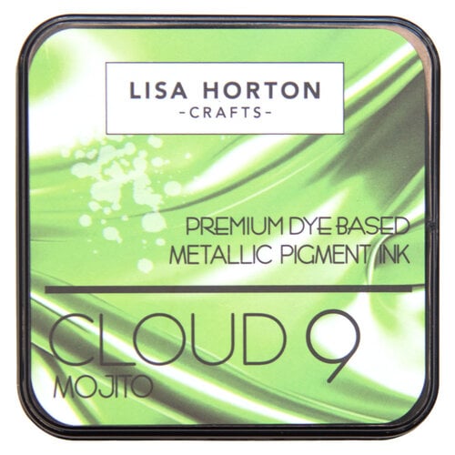 Laura Horton Crafts Cloud 9 Metallic Pigment Ink Mojito - LHCIP217