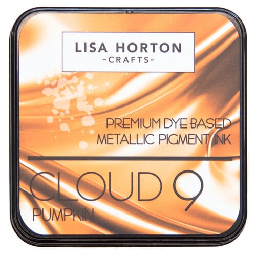 Laura Horton Crafts Cloud 9 Metallic Pigment Ink Pumpkin - LHCIP220