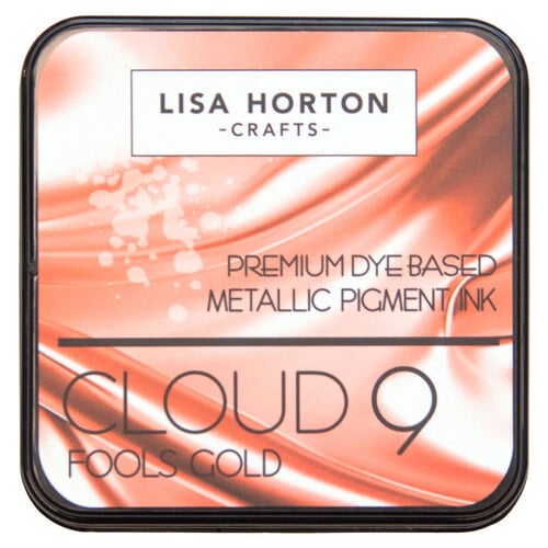 Laura Horton Crafts Cloud 9 Metallic Pigment Ink Fools Gold - LHCIP224