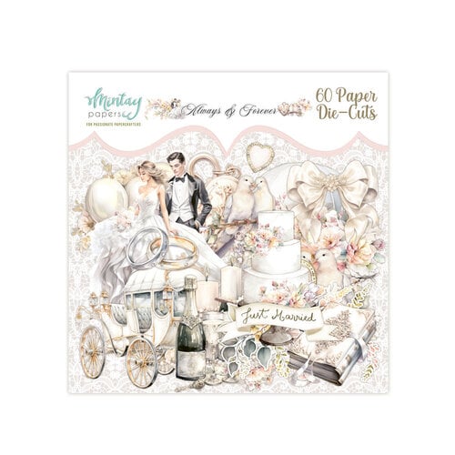 Mintay Always and Forever Paper Elements Die Cuts Precut Paper Die Cuts MTALFLSCE