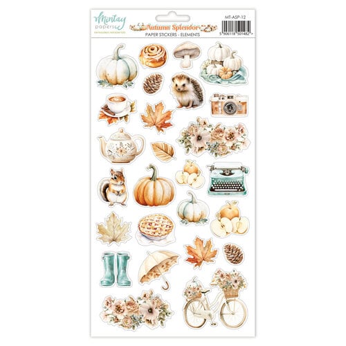 Mintay Autumn Splendor Paper Stickers - Elements
