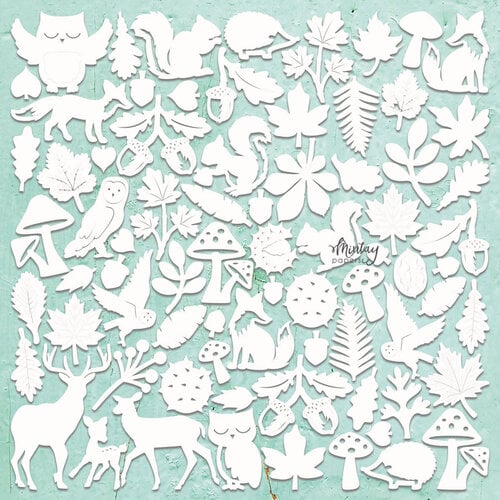 Mintay Chipboard Chippies Autumn Chipboard Die Cuts  MTCHIP2D86
