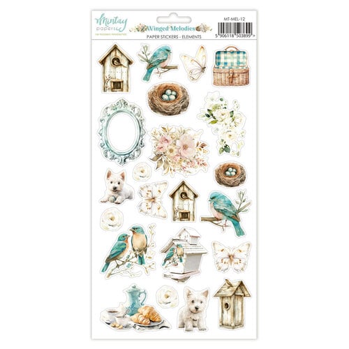 Mintay  Winged Melodies Paper Stickers MTMEL12