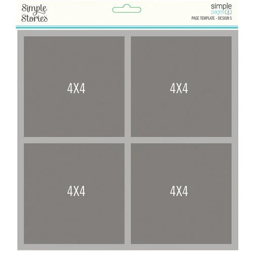 Simple Stories - Simple Pages Collection - Page Template - Design 5