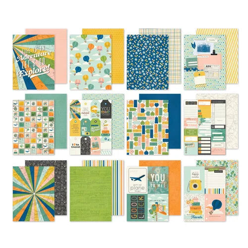 Simple Stories - Happy Travels Collection - 6 x 8 Paper Pad