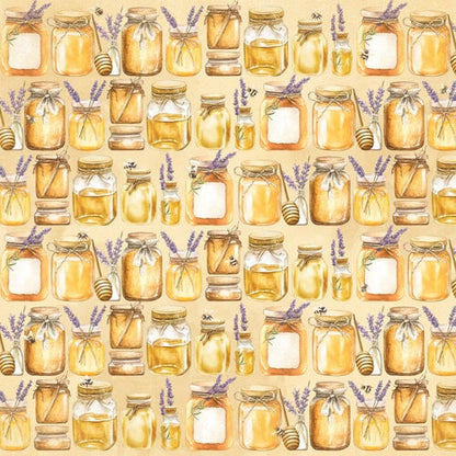 Simple Stories - Simple Vintage Lavender Fields Collection - 12 x 12 Double Sided Paper - Just Bee You