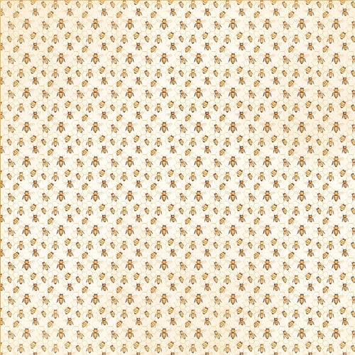 Simple Stories - Simple Vintage Lavender Fields Collection - 12 x 12 Double Sided Paper - Just Bee You
