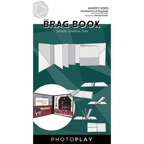PhotoPlay - Maker's Series Collection - Brag Book - White  thmb_1 PhotoPlay - Maker's Series Collection - Brag Book - White