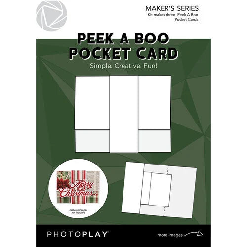 PhotoPlay - Maker's Series Collection - Peek-A-Boo Pocket Card