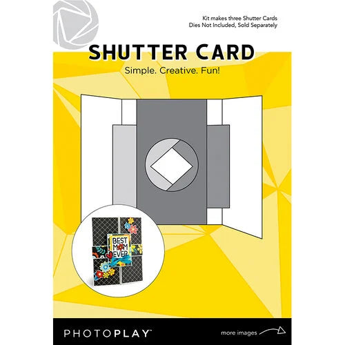 PhotoPlay - Maker's Series Collection - Creation Bases - Card - Shutter