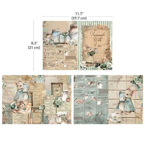 Prima The Home Baker Tissue Paper