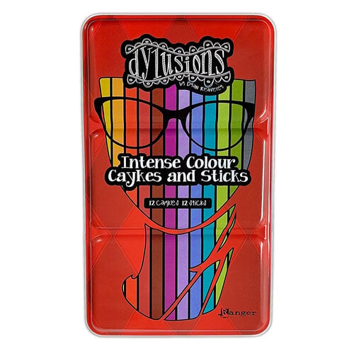 Ranger Ink Dylussions Inyense Colour Caykes and asticks 12 sticks