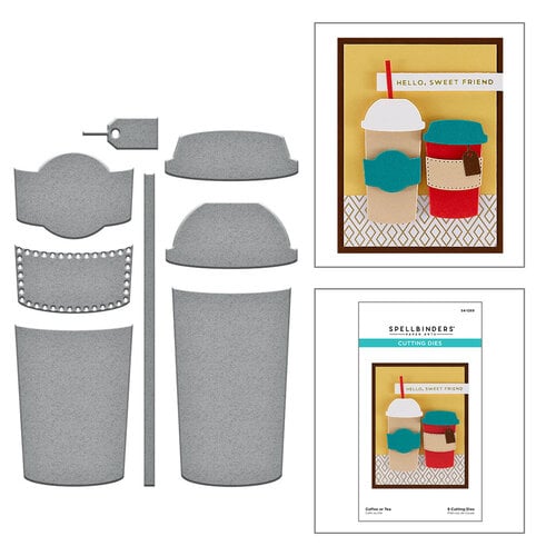 Spellbinders Coffee or Tea Die Cuts S410269