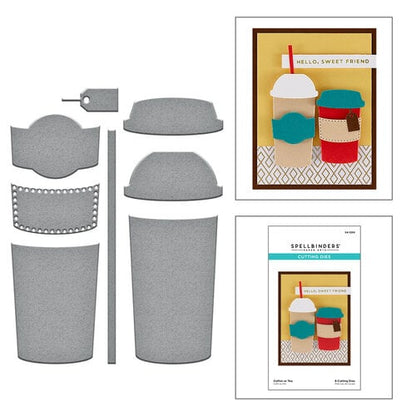 Spellbinders Coffee or Tea Die Cuts S410269