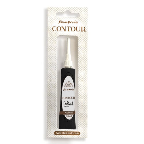 Stamperia Contour Liner Black - KATN06