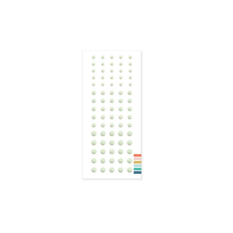 Concord & 9th - Sea Glass Enamel Dots 11220 Qty 75
