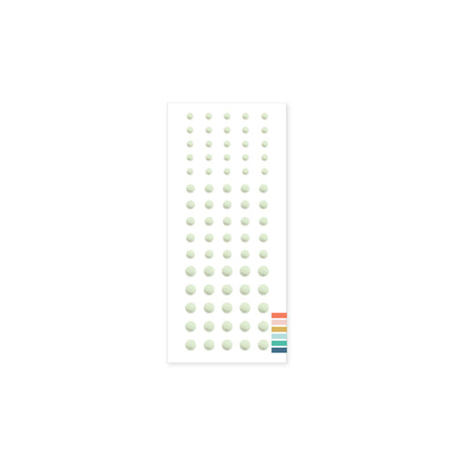 Concord & 9th - Sea Glass Enamel Dots 11220 Qty 75