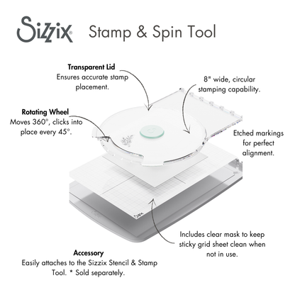 Sizzix Stamp & Spin Tool