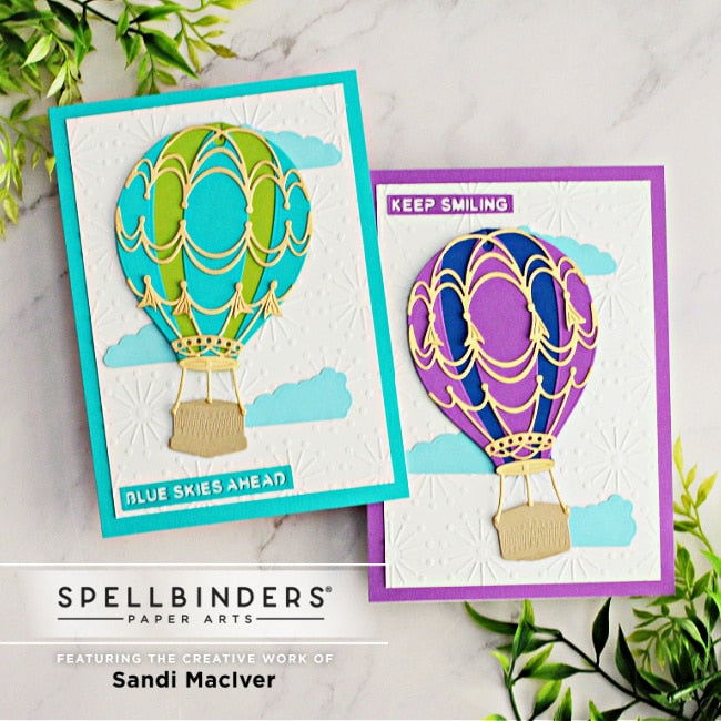 Spellbinders Hot Air Balloon Die Cuts S6200