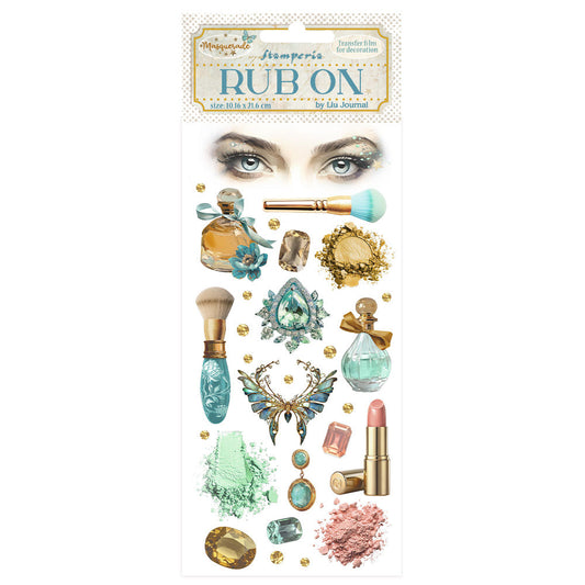 Stamperia Rub On Masquerade - DFLRB141