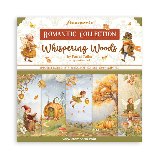 Farrel Tailor Whispering woods Romantic Collection by Farrel Tailor 8x8 Double Faced Sheets