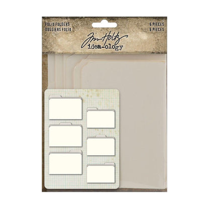 Jim Holtz idea-ology Folio Holders Qty 6 - TH94370