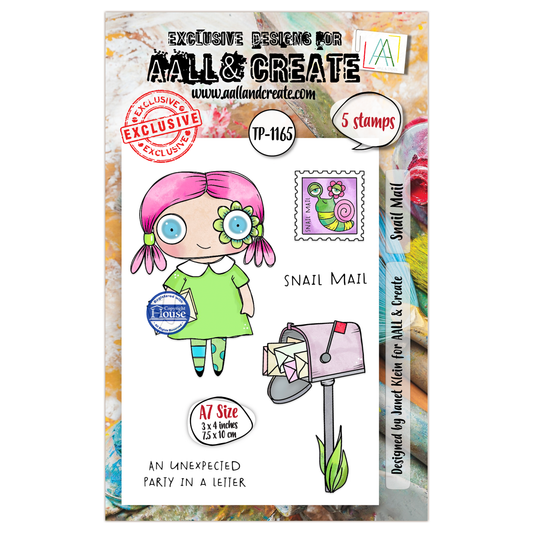 TP-1165 - A7 Stamp Set - Snail Mail
