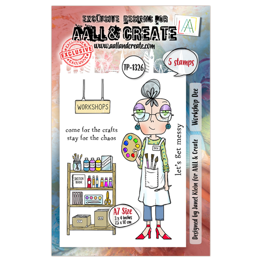 #TP-1326 - A7 Stamp Set - Workshop Dee