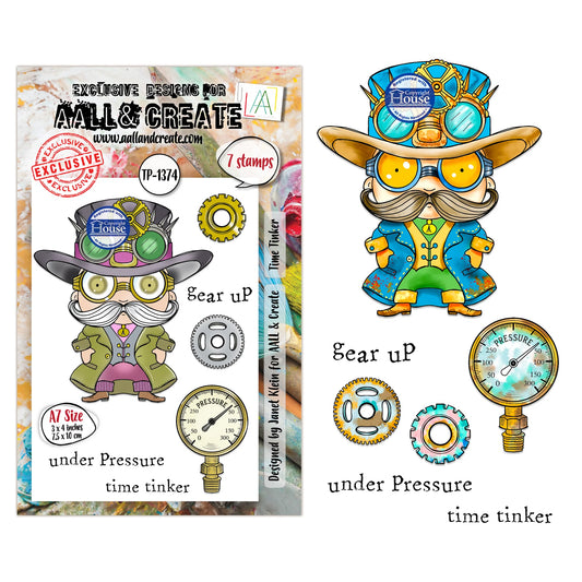 #TP-1374 - A7 Stamp Set - Time Tinker