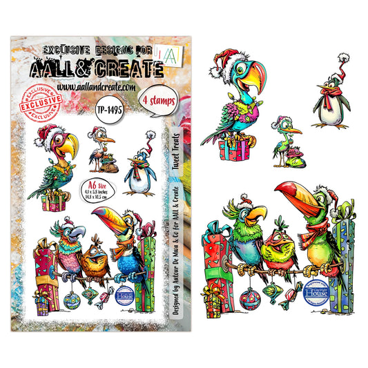 TP-1495 - A6 Stamp Sets - Tweet Treats