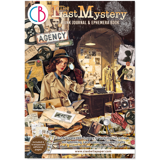Ciao Bella The Last Mystery Junk Journal & Ephemera Book CBB017