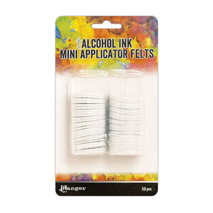 Tim Holtz Alcohol Ink Mini Applicator Felts pad 50 Pc.