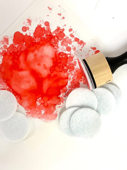 Tim Holtz Alcohol Ink Mini Applicator Felts pad 50 Pc.