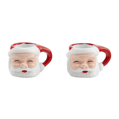 Tim Holtz Idea-ology Santa Mugs