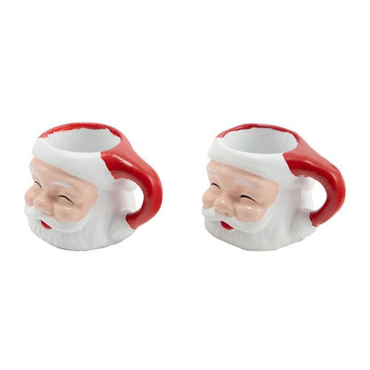 Tim Holtz Idea-ology Santa Mugs