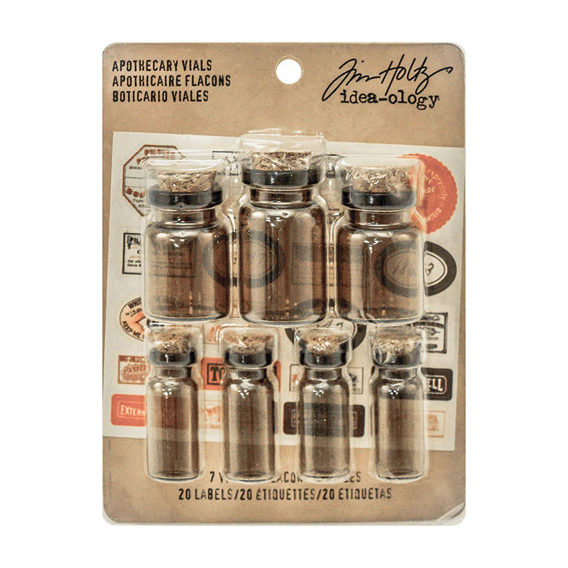 Tim Holtz idea-ology Apothecary Vials Findings