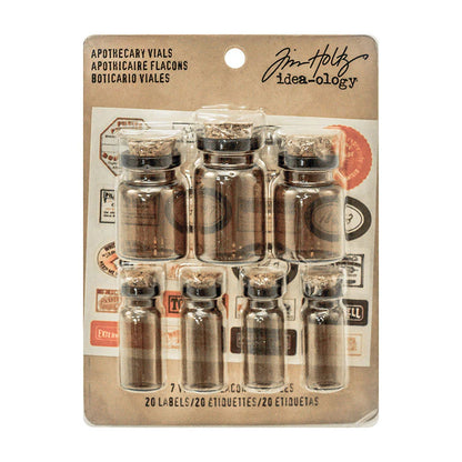 Tim Holtz idea-ology Apothecary Vials Findings