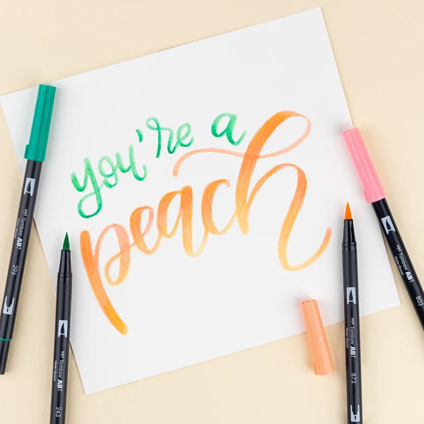 Tombow ABT Dual Brush Water Based Markers