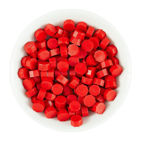 Spellbinders Wax Beads Vibrant Red
