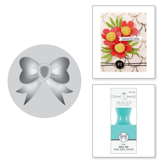 Spellbinders Wax Seal Stamp Bow