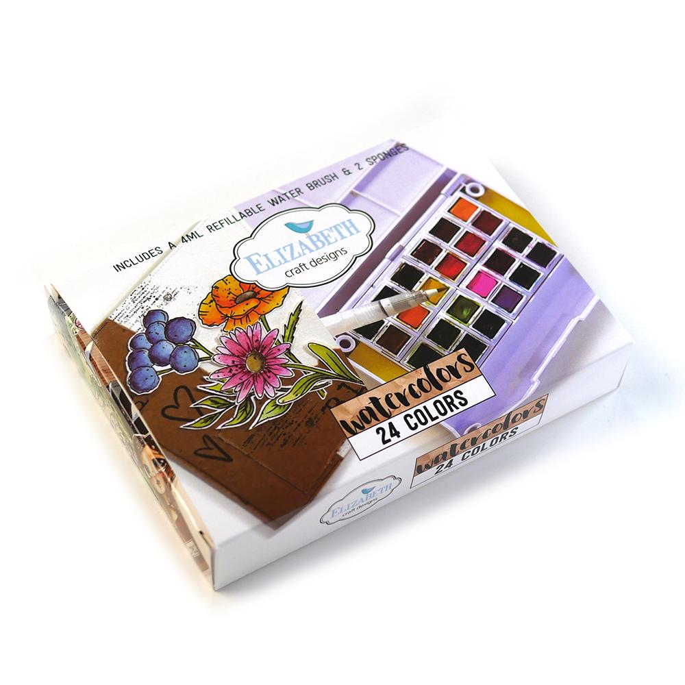 Elizabeth Craft Design Elizabeth Craft Design Watercolors 24 colors