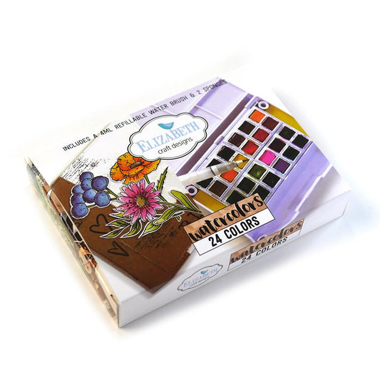 Elizabeth Craft Design Elizabeth Craft Design Watercolors 24 colors