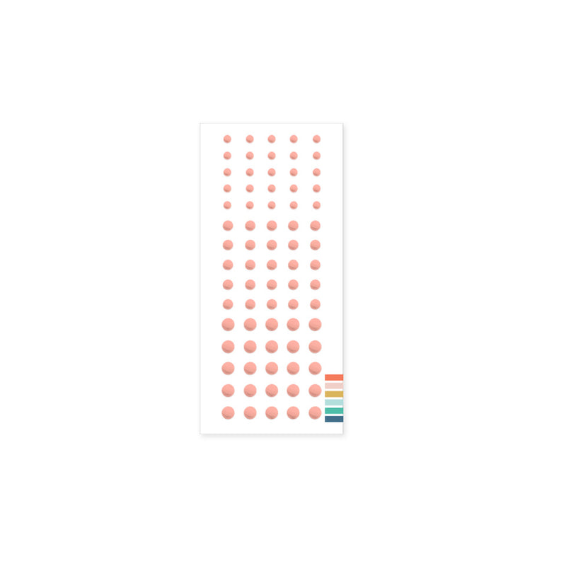 Concord & 9th - Watermelon Enamel Dots 12001 Qty 75