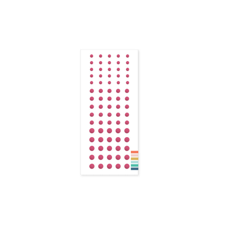 Concord & 9th - Wildberry Enamel Dots 12002 Qty 75