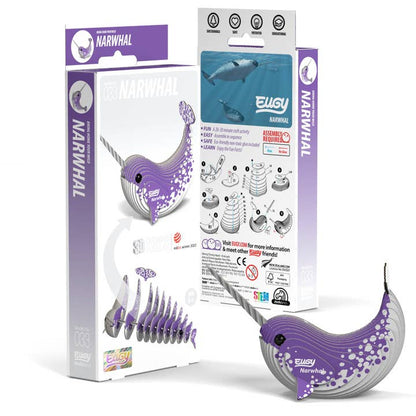 Safari Ltd. - EUGY Narwhal 3D Puzzle
