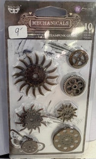 Finnabair Mechanicals Steampunk Gears - Prima Marketing