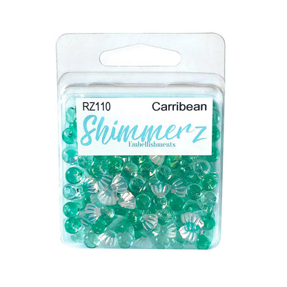 Buttons Galore & More - Caribbean -  Shimmerz Craft Embellishment