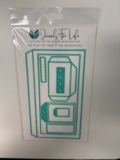Journals for Life Stencil - Metal Die - 4x8 Flip Out Page & Tag Accessories