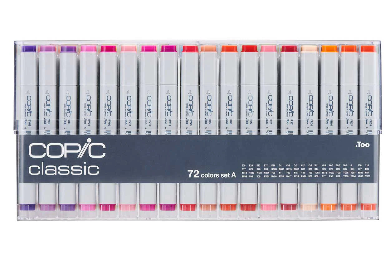 Copic Sketch Marker Set - 72pc