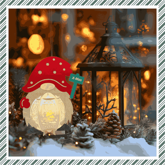 Craftreat DIY Lantern Gnome
